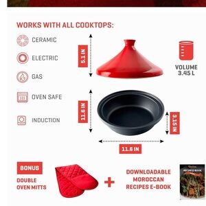 Uno Casa Tagine 3.65 Quart